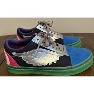 Vans Old Skool X Marvel Avengers Men's 6.5 Women's 8 Suede Low Top Shoes